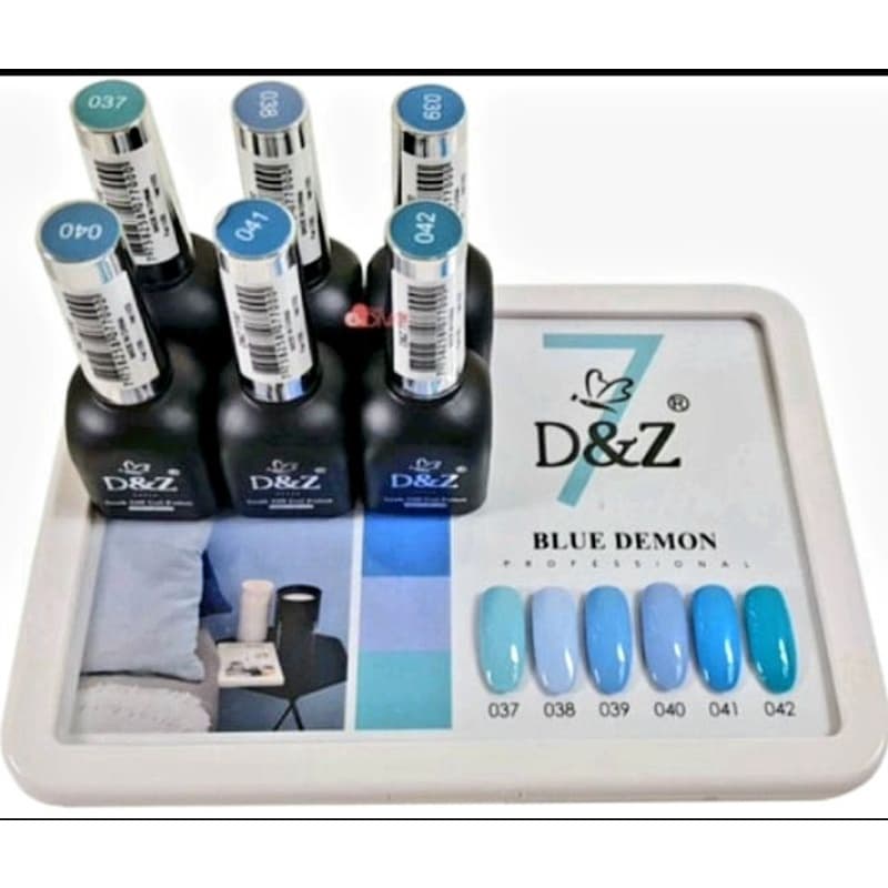Esmalte em Gel D&Z coleção luxo 12ml - white shine, BLUE DEMON, AEGEAN SEA,Esmalte em Gel D&Z coleção luxo 12ml - white