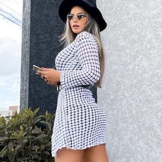 Cardigan Lindo Feminino Kimono Blusa Tricot Casaco Tricô