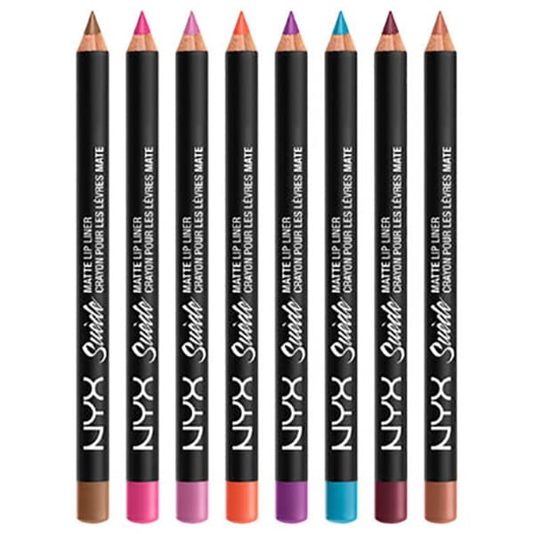 BELEZA MINHA | Nyx Suede Matte Lip Liner | Lápis Delineador Boca Matte - Original Nyx | Maquiagem | Makeup