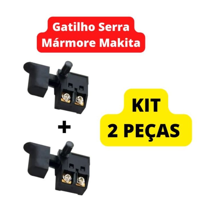 Botão Gatilho Interruptor Chave Liga Desliga Para Serra Mármore Makita 4100