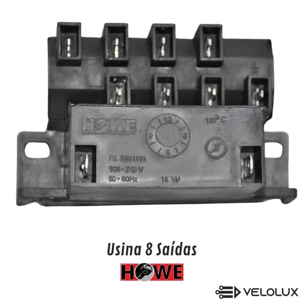 Usina Transformador BT/AT Eletromecânico - Howe 8 saídas