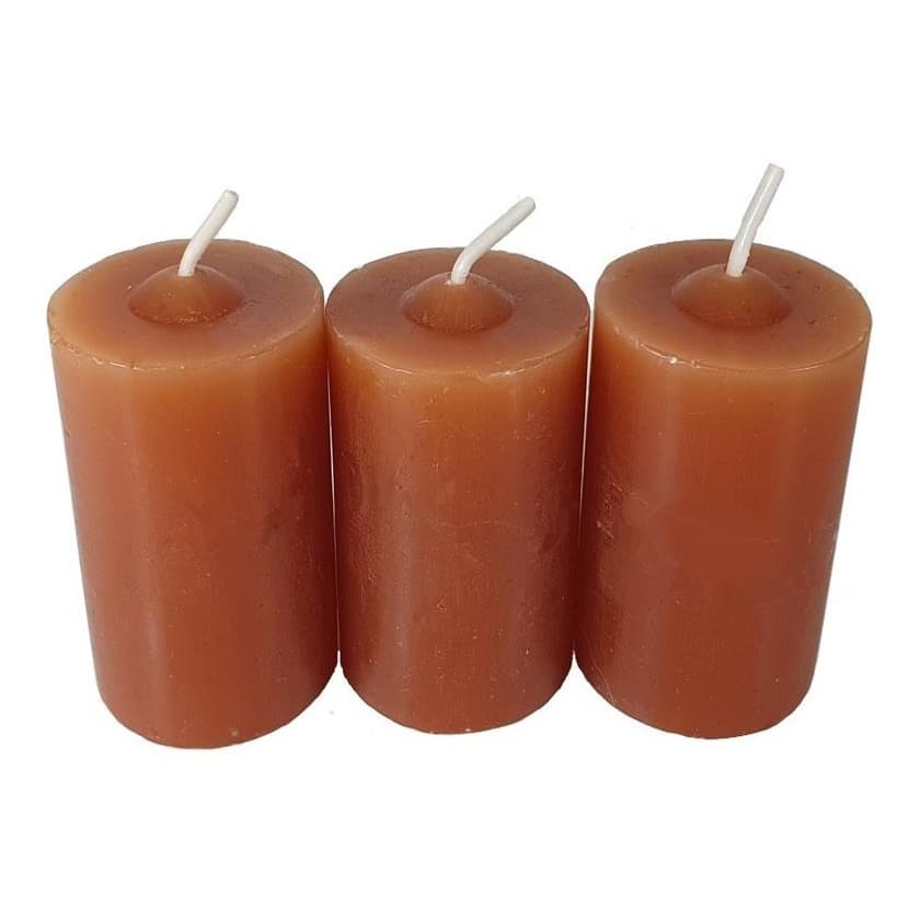 Kit 9 Velas Aromaticas Perfumadas Com Aroma De Canela