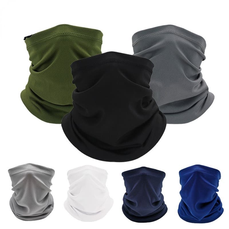 Máscara De Secagem Rápida Buff Anti-Pó UV Bandana Head Scarf Face For Riding Motorcycle Bicycle Fishing Sport Headband Tecido De Malha