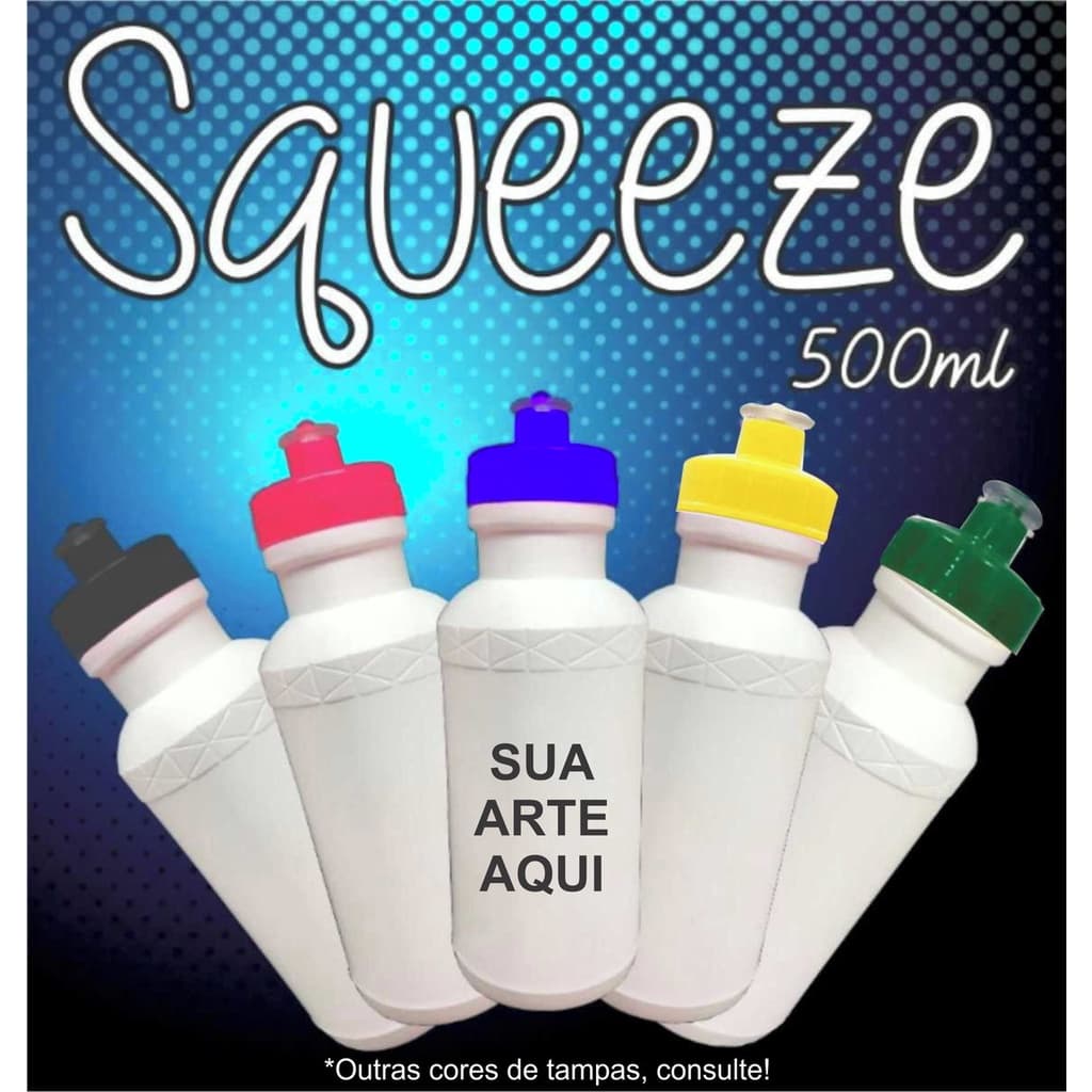 65 Squeeze de Plástico - 500ml