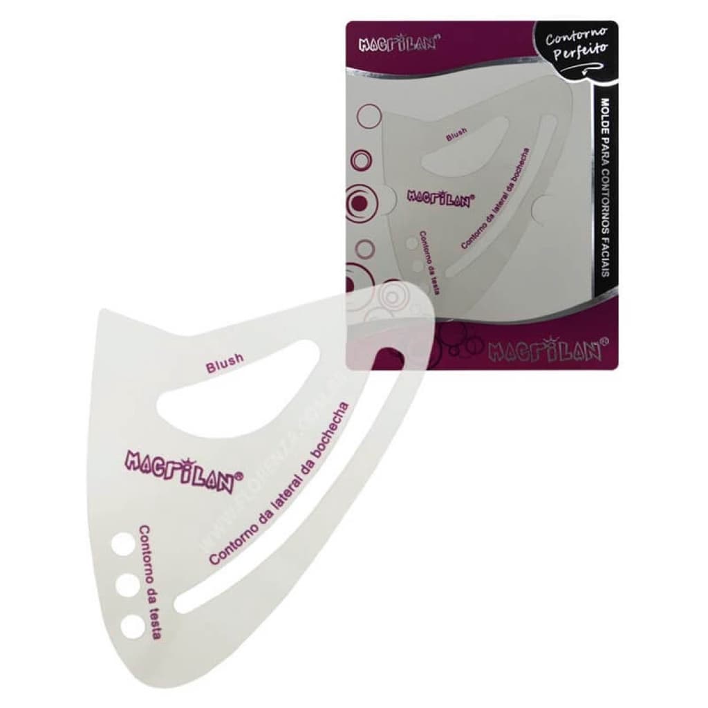 Molde Para Contorno Facial  Contorno Perfeito - Macrilan