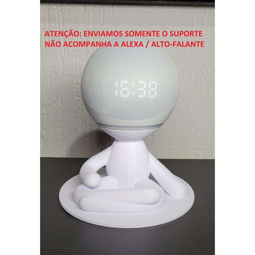 Suporte para Echo Dot 4 / 5 Alexa Robert Yoga