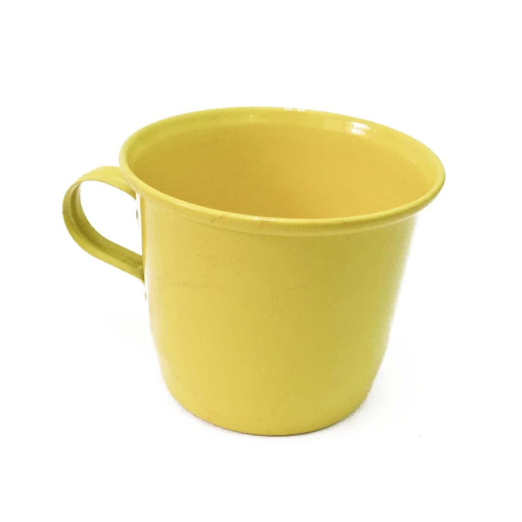 KIT COM 10 PEÇAS - CANECA DE 250 ML EM ALUMINIO COLORIDAS