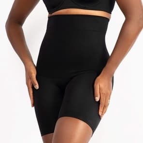 Cinta Ghana Perna PC Lucitex Cinta Bermuda Modeladora Cintura Alta Reforçada Alta Compressão