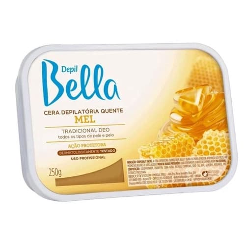 Cera Depilatória Depil Bella 250g Mel