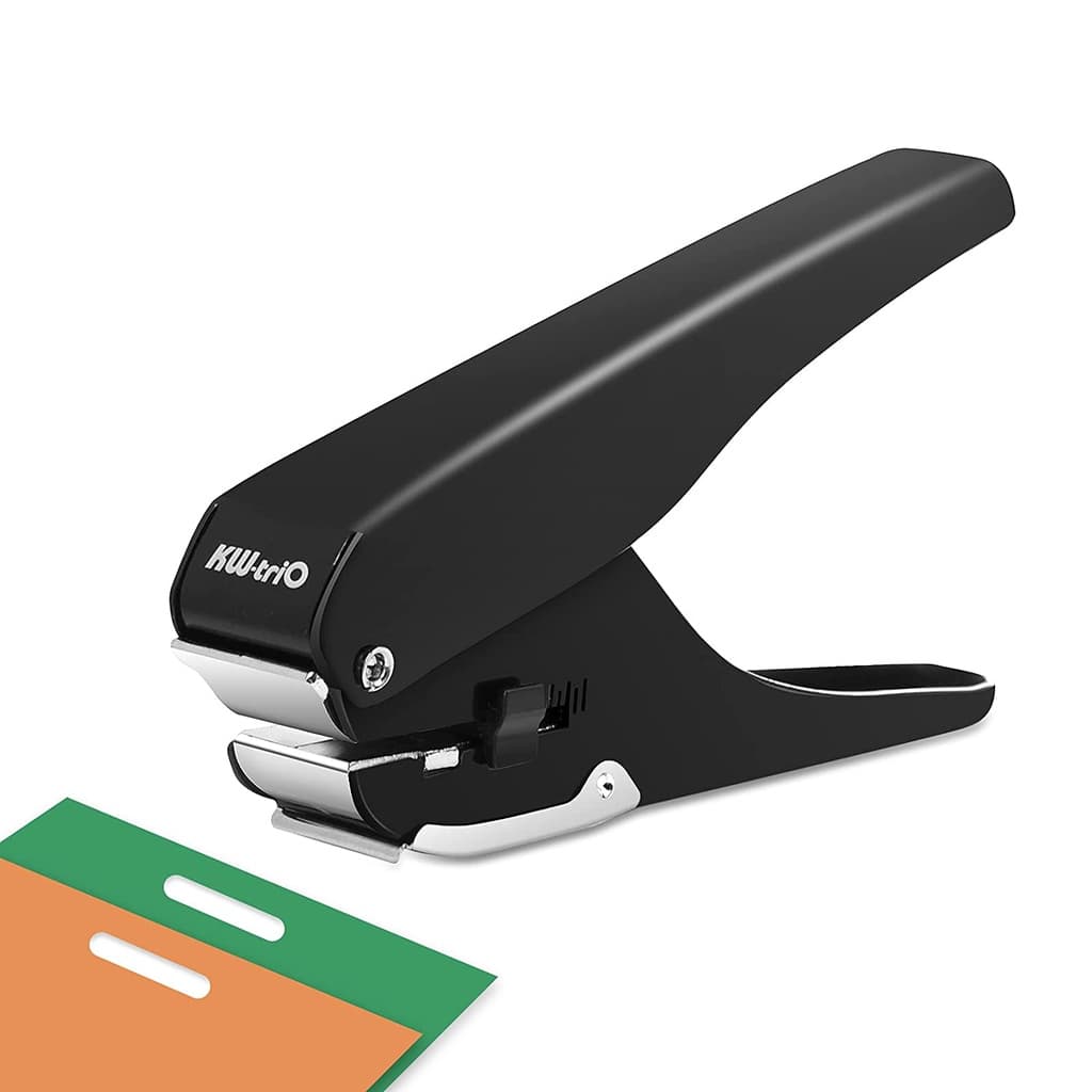 Perfurador De Furo Oval Para Cartão De Identificação De Papel Artesanal Em PVC Compartimento Uso Profissional De 15x4mm
