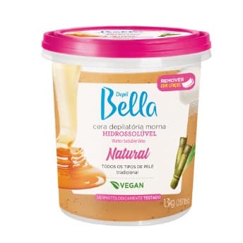 Cera Depilatória Hidrossolúvel Depil Bella 1,3Kg Tradicional
