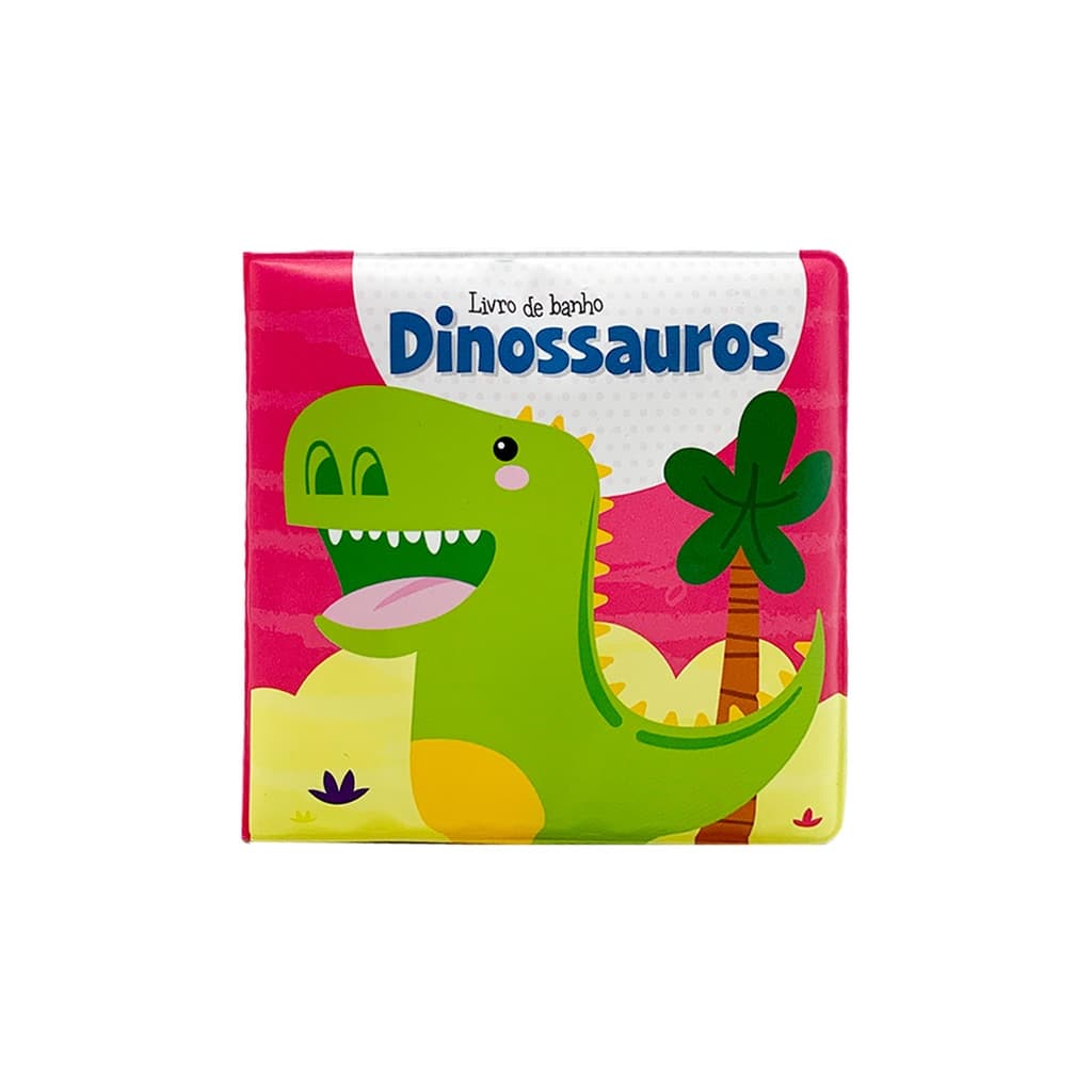 Livro De Banho - Pequenos Dinossauros - Com Apito Infantil