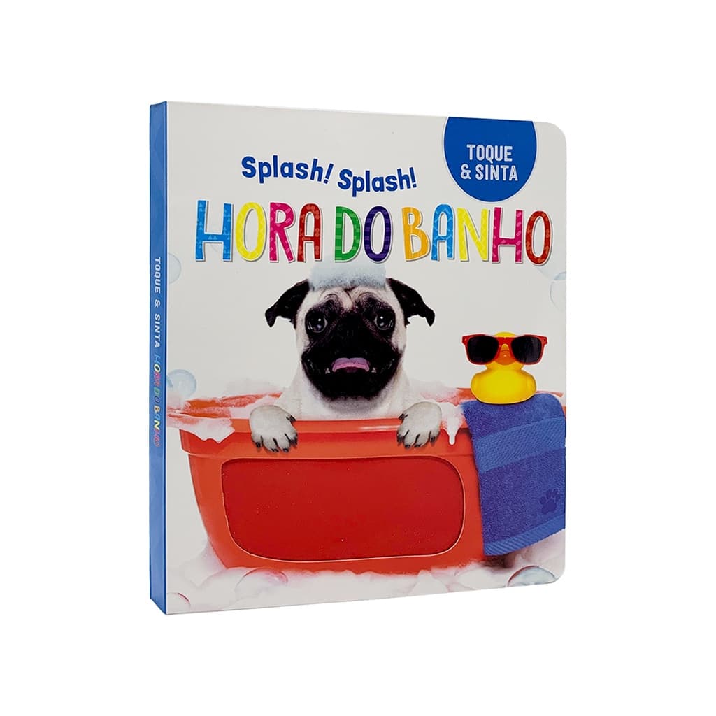 Toque E Sinta - Hora Do Banho - Livro Infantil
