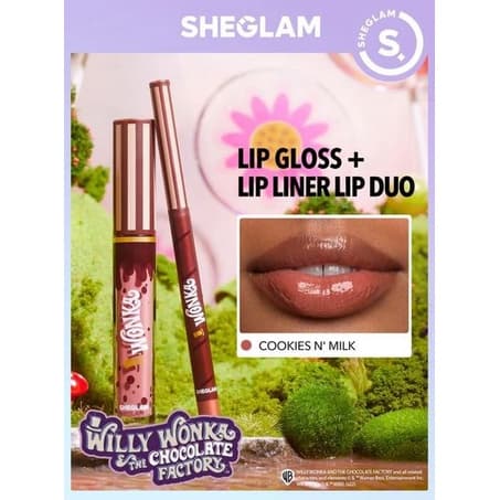 Duo Lápis Delineador e Gloss Willy Wonka - SHEGLAM