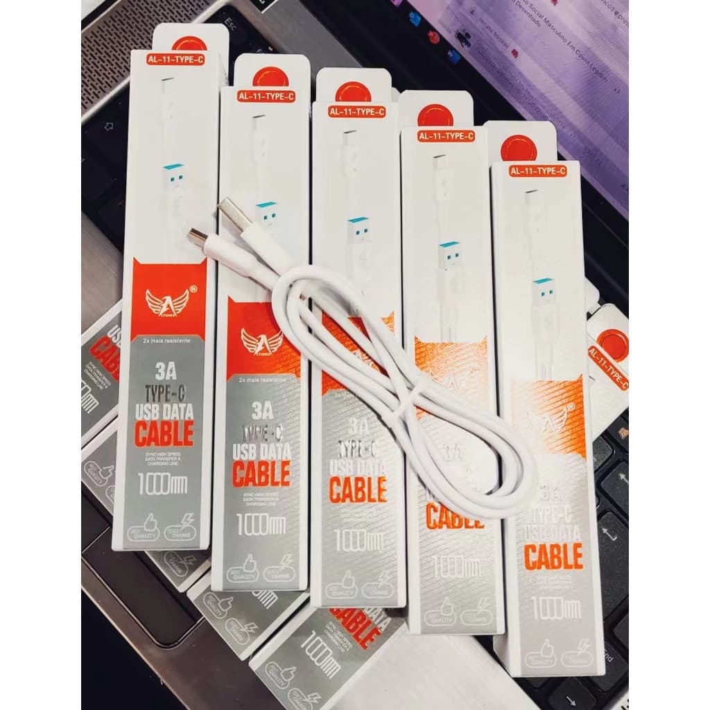 kit 10 Cabo Type C Turbo 1 Metro 3A Altomex Al-11-typec/al-c16