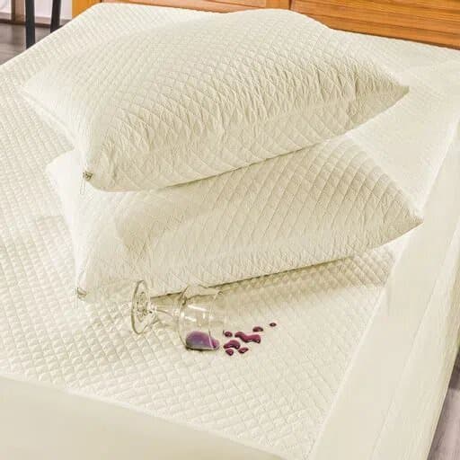 Protetor Impermeável Para Colchão Queen+ 2 Porta Travesseiro Impermeável