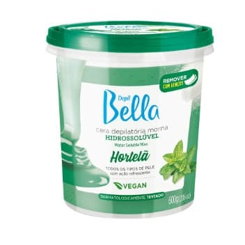 Cera Depilatória Depil Bella 600gr Hortelã