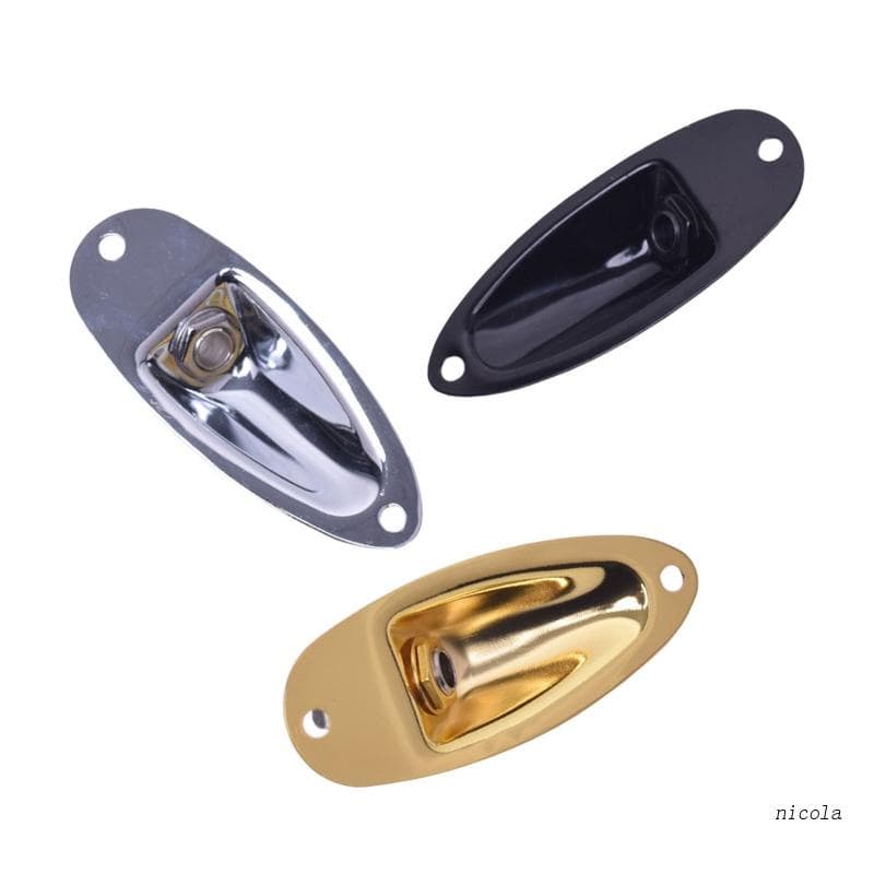 Nic Guitarra Entrada Pickup Cromado Tomada Plugue