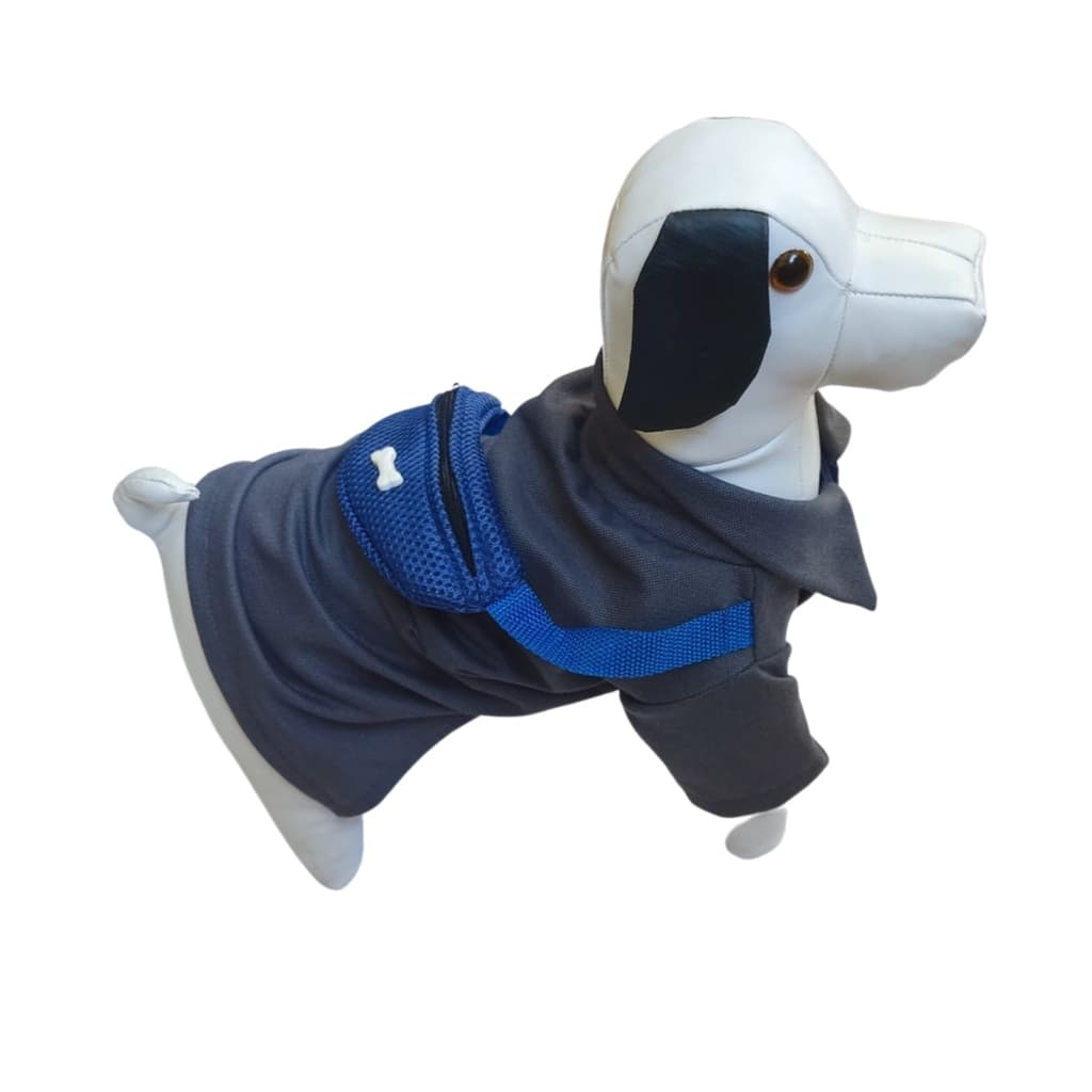Roupa Pet Roupa Cachorro Gato Camisa Polo Pet Com Pochete