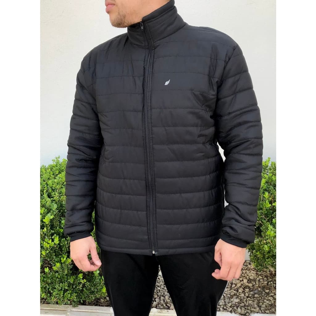 Jaqueta Masculina Puffer em Tactel com Forro de Fibra Dyanjo Inverno
