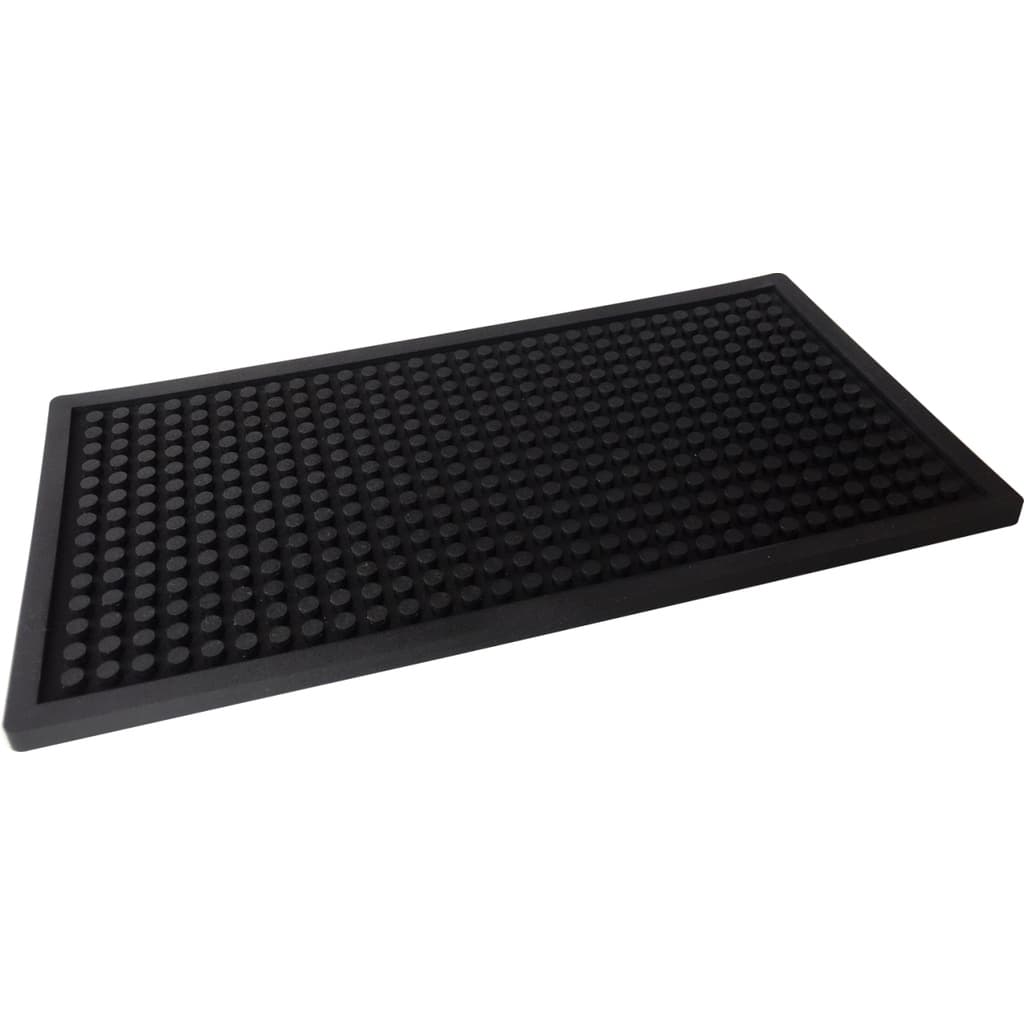 Tapete higiênico bar mat 30x15cm emborrachado retém líquidos suor deixados por objetos