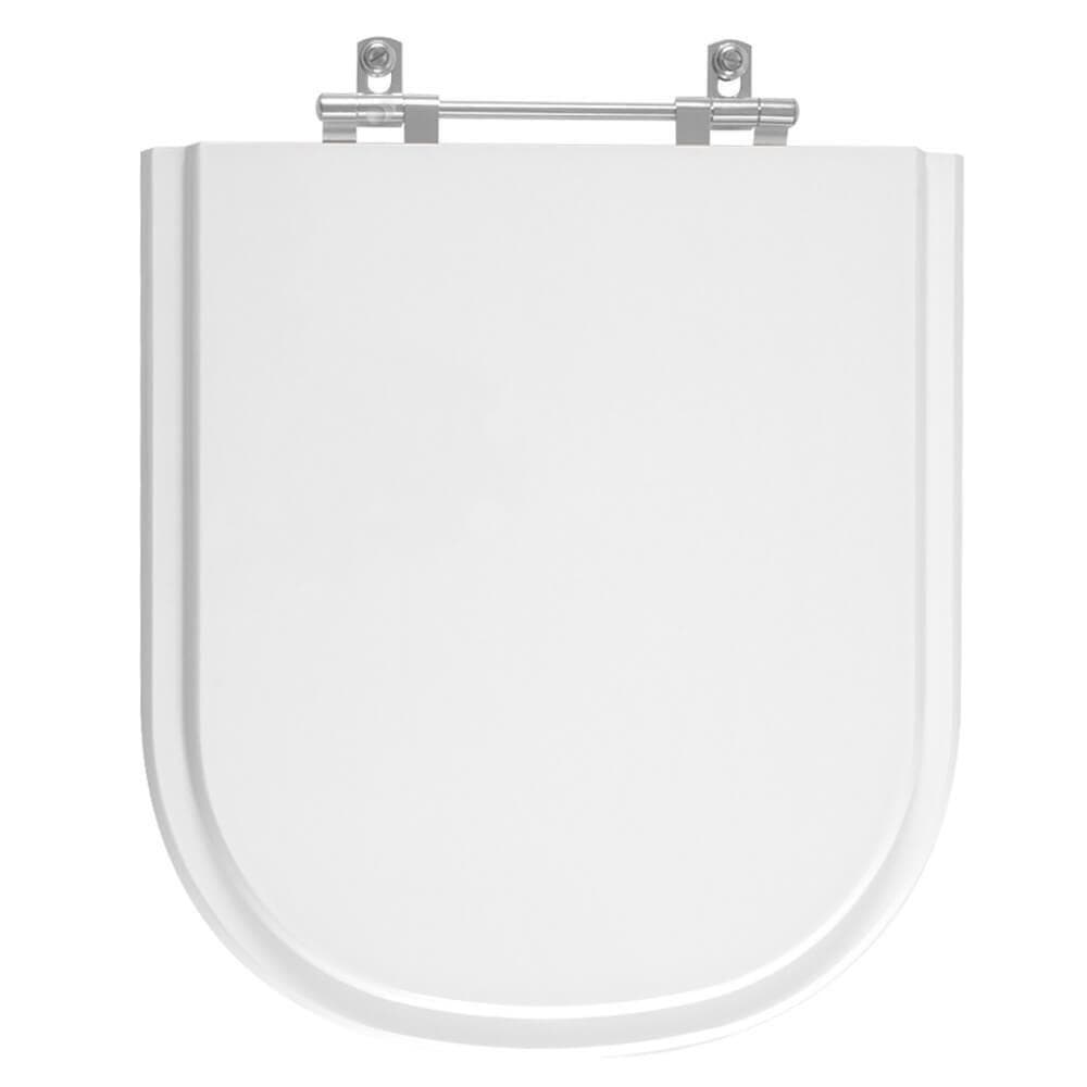 Tampa de Vaso Vogue Plus Branco para Bacia Deca 6lpf