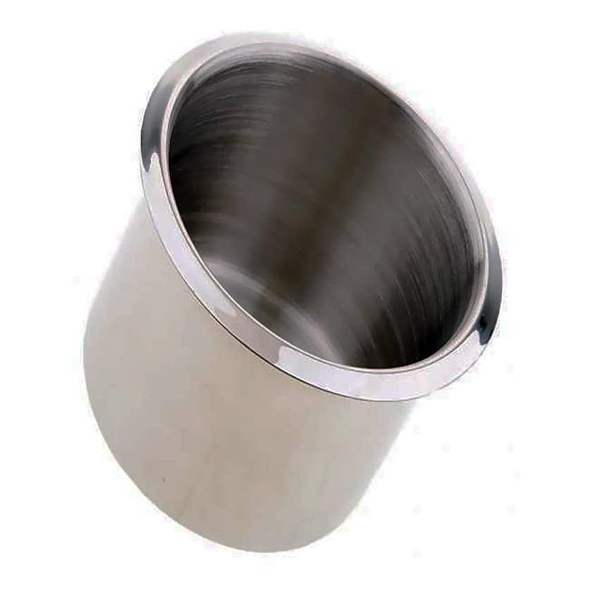 Porta Copo Suporte Lata De Embutir Embutido Em Aço Inox Para Barco Lancha Yacht Iate Mesa de Poker