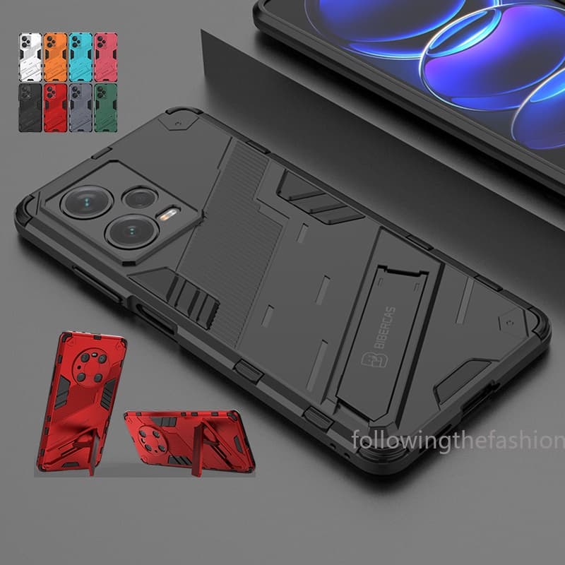 Para Redmi Note 12 Pro Plus 5G Xiaomi Note12 4G Speed 12Pro Capa Dura À Prova De Choque Com Suporte De Da Câmera Traseira De Proteção Anti Impacto Capinha Phone Case
