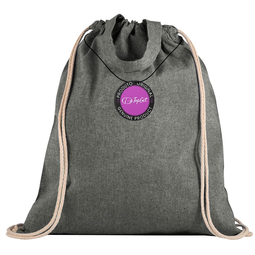 Mochila tipo Saco Gym Sack em Algodão Reciclado Trip TopGet