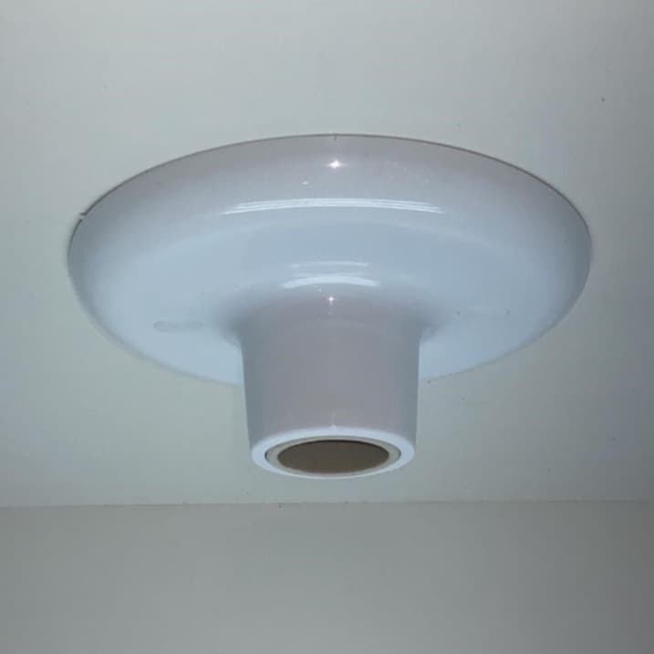 Plafon Simples Branco para Lâmpadas de 100W 250V