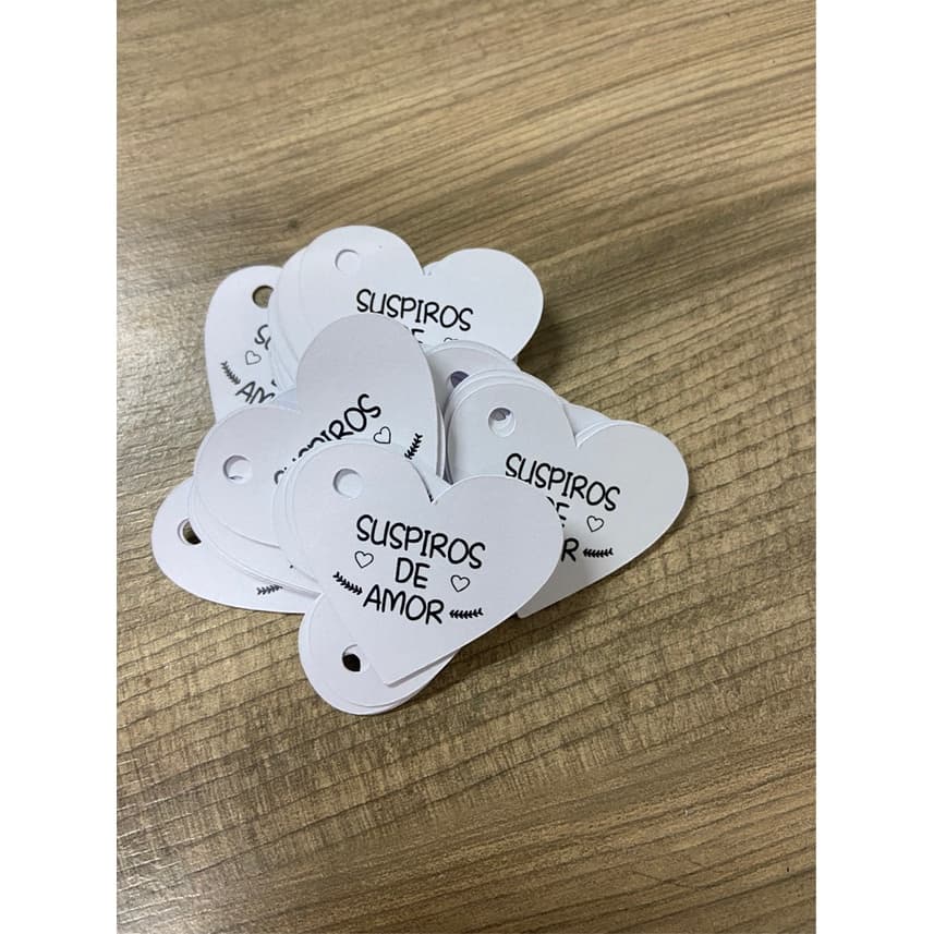 Tag   - Suspiros de Amor - Cor Branca
