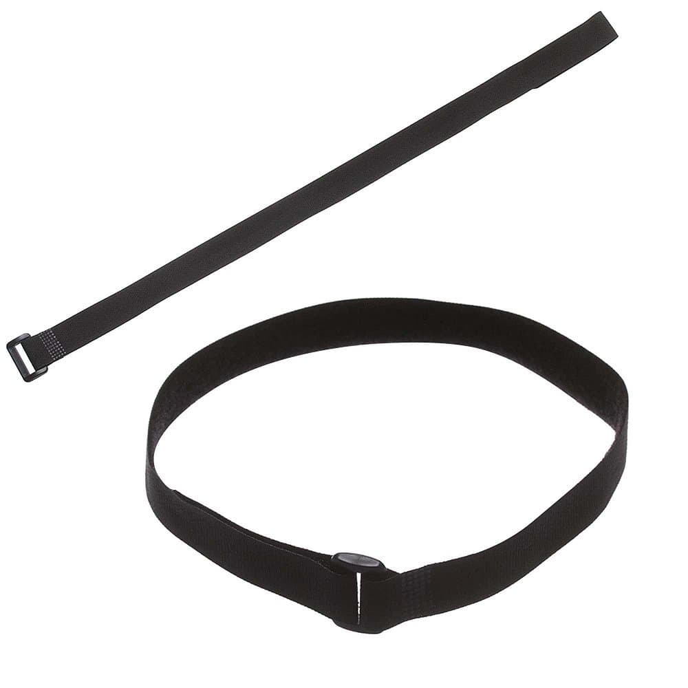 Kit 5 Fitas Laço Wrap Cinta Bicicleta Bike Preto 50cm