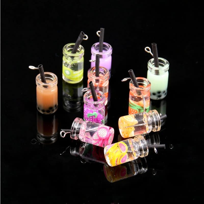 PROMOÇÃO!!! KIT 10 Lindos Brincos Divertidos! Brincos de Frutas E oUTROS - Diversas Cores!!!