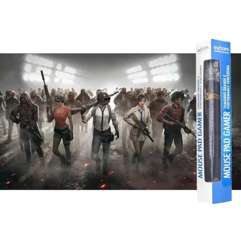 EXBOM MP-7035C27 MOUSE PAD PERSONALIZADO EXTRA GRANDE GAME MEDIDA 700X350X3MM(PU BATTLEGROUNDS)