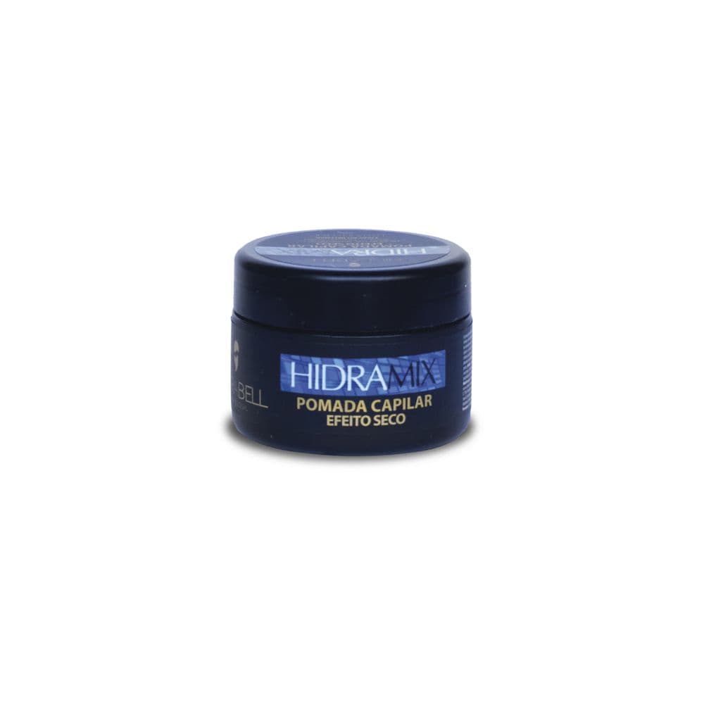 Pomada Modeladora Capilar Efeito Matte Fixação Forte Hidramix 50g Hidrabell Efeito Seco Sem Brilho