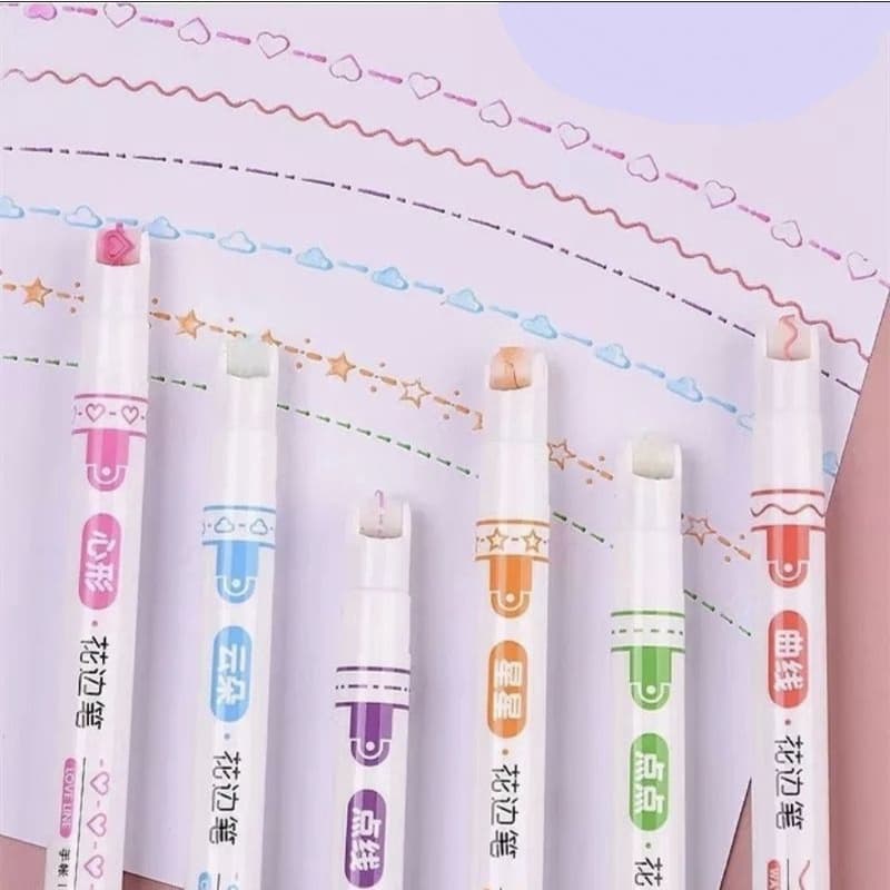 Caneta Carimbo Highlighters Roller