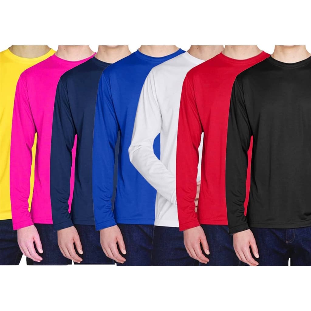 Kit 10 Camisas Térmica Uv Proteção Solar