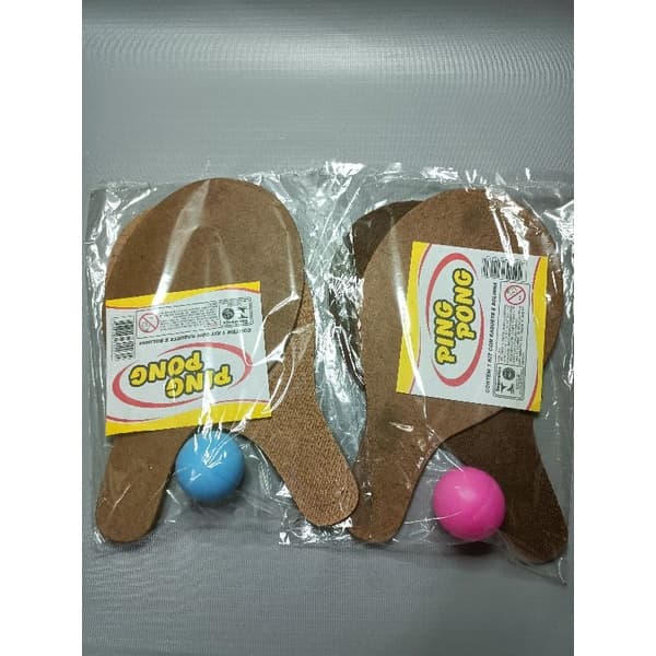 kit ping pong raquete e bolinha modelo básico para PERSONALIZAR