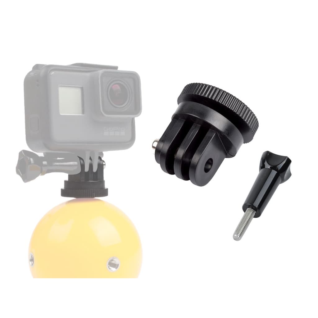 Adaptador Base 1/4 Abs Trava Gopro ( Suporte Câmera Go Pro )