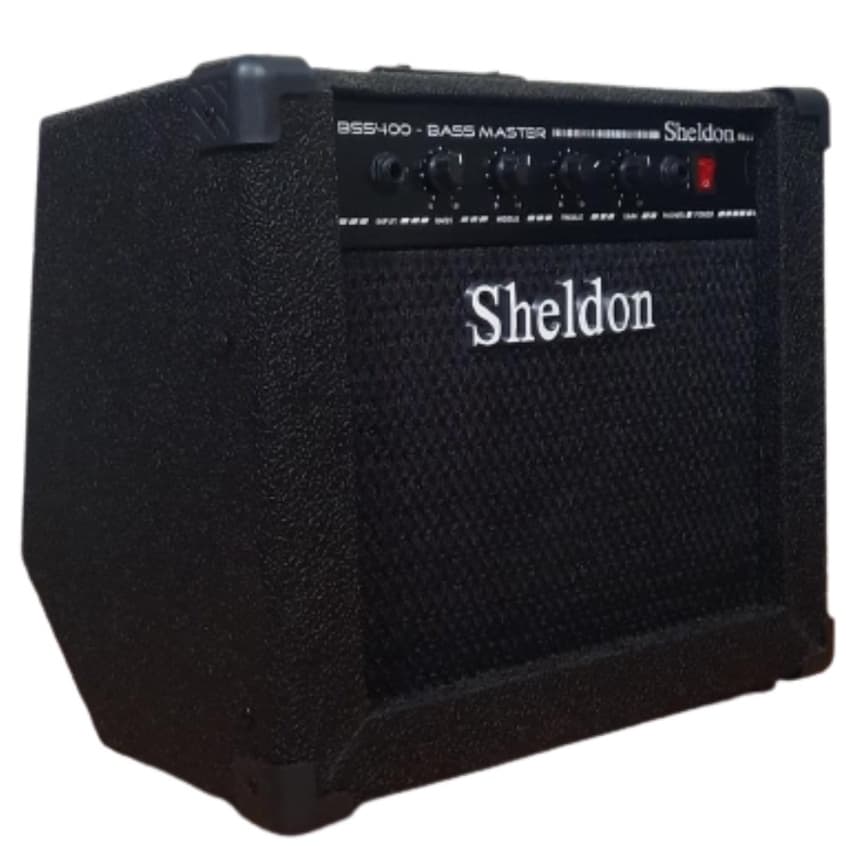 Amplificador Para Contra Baixo Bss400 30w Sheldon Lançamento