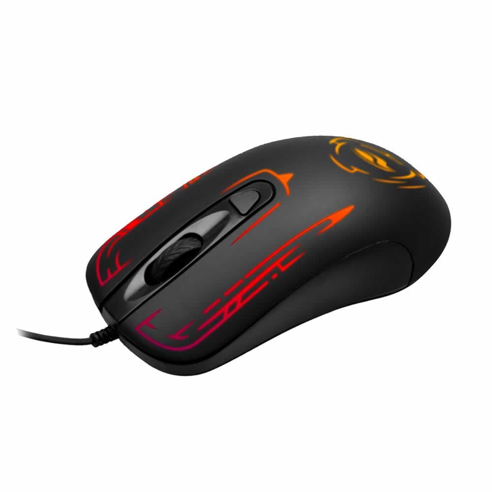Mouse Gamer Com Fio USB MG-12BK C3tech 2.400Dpi rgb 4 Botões