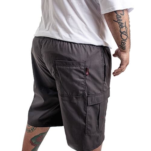 Bermuda Cargo Adulto Masculino Plus Size Com Elástico Conforto e Estilo no Seu Dia a Dia