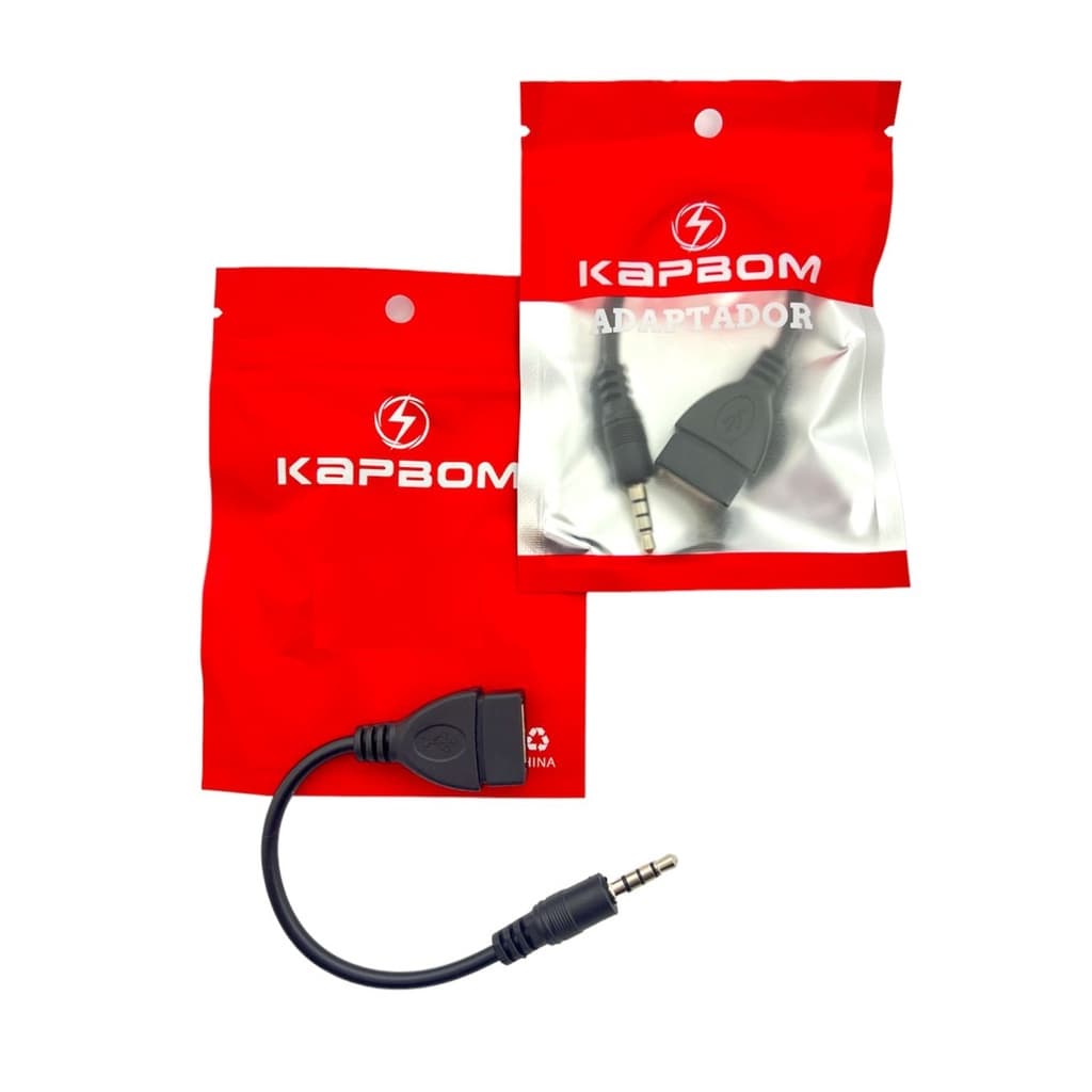 kit 5 Cabo P2 P3 X Usb Fêmea Lelong 20cm .