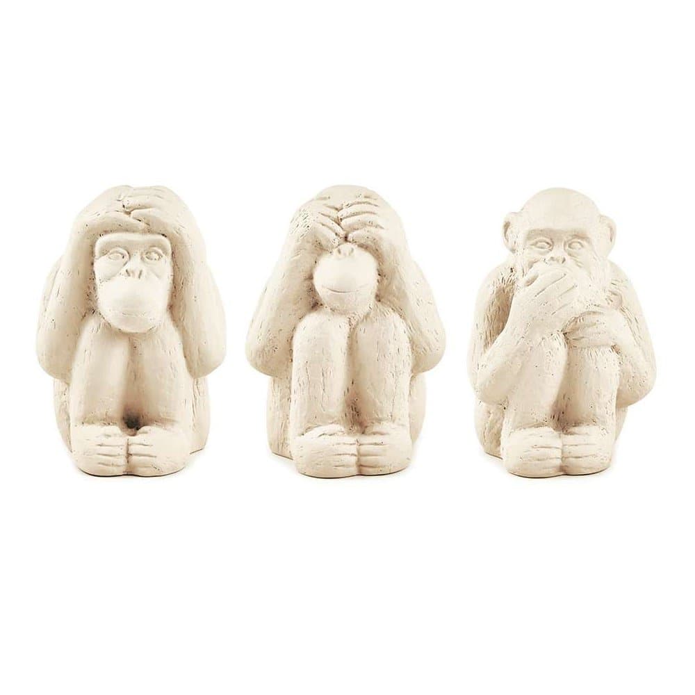 Trio de Macacos da Sabedoria