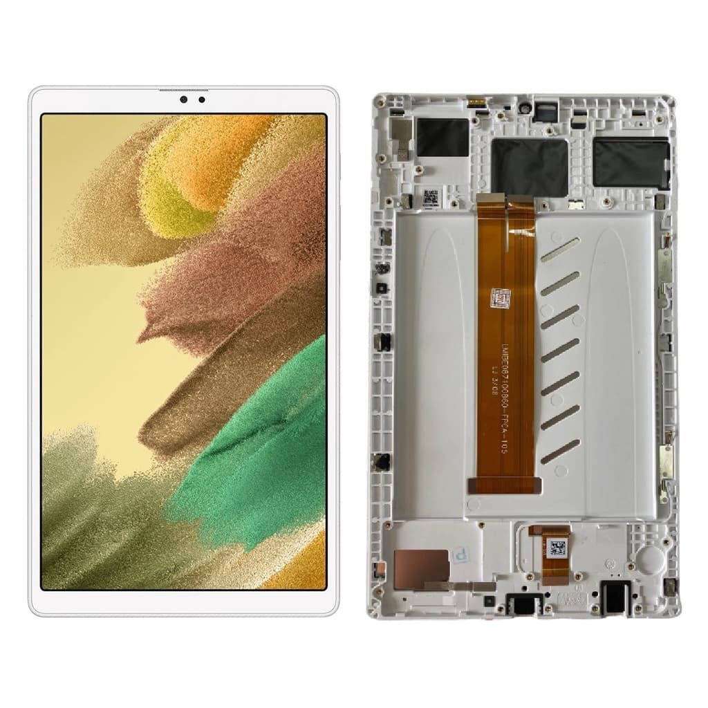 Display frontal tablet compatível Samsung  A7 lite Sm-T220 / Sm-T225 com aro chassi