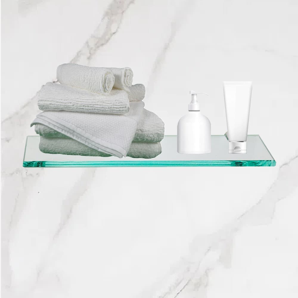 Prateleira 10x60 vidro incolor QUARTO\COZINHA\BANHEIRO (1 UND)