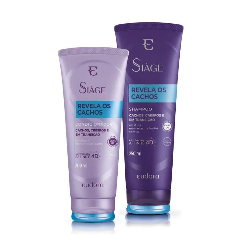 Escolha Kit ou Shampoo + Condicionador Revela os Cachos - Eudora