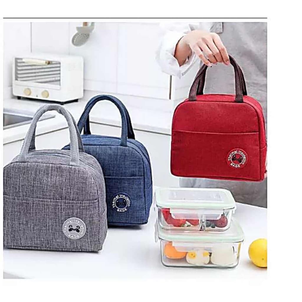 Bolsa Sacola térmica Lanche Comida Bebidas Trabalho Academia