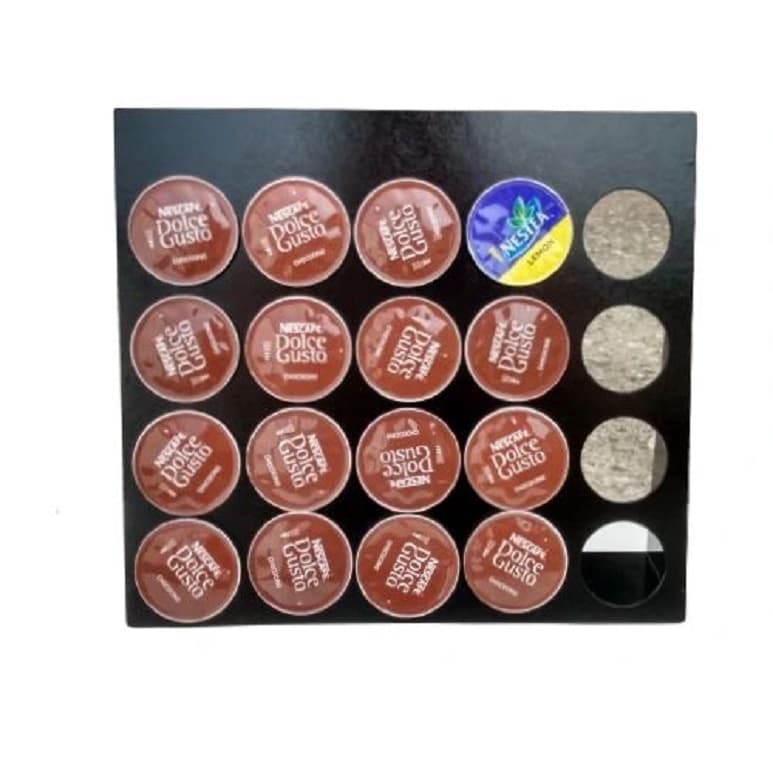 Porta Cápsulas de Café Dolce Gusto de Mesa Para 20 Cápsulas Café Expresso.