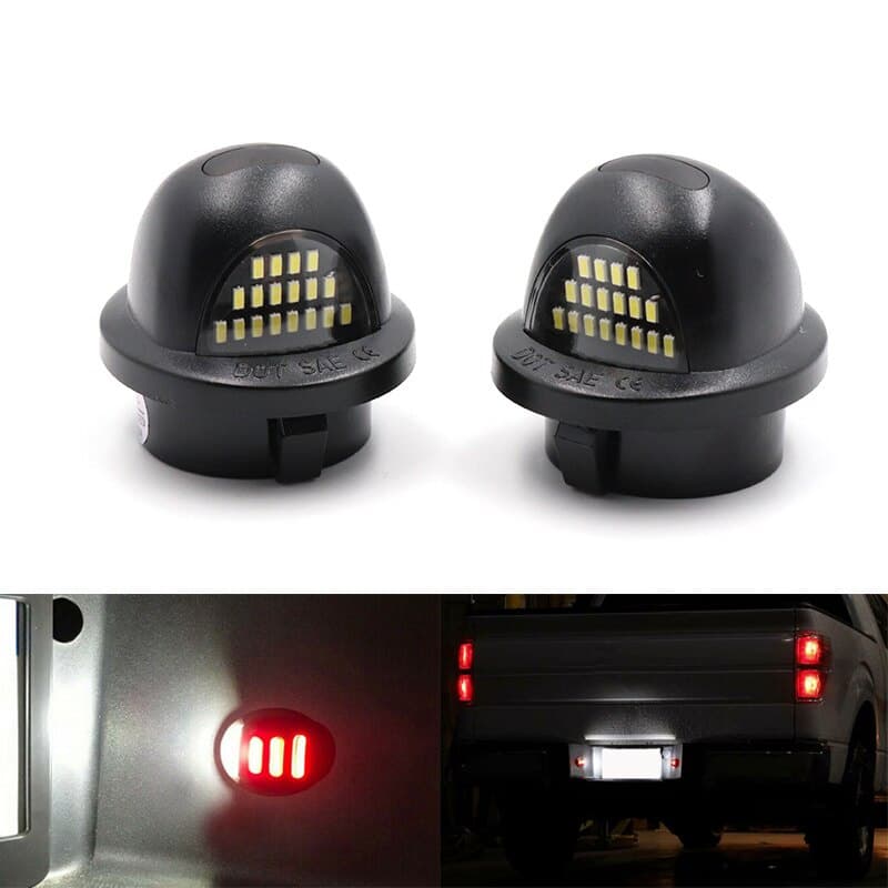 Nova Luz LED Da Placa De Licença Do Carro Para Ford F150 F250 F350 1999-2016 Expedição Explorer Ranger Lincoln Lâmpada I